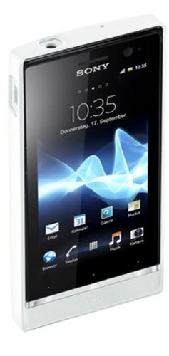 Amazon.com: Muvit SEBKC002 White Plastic Rugged Case for Sony